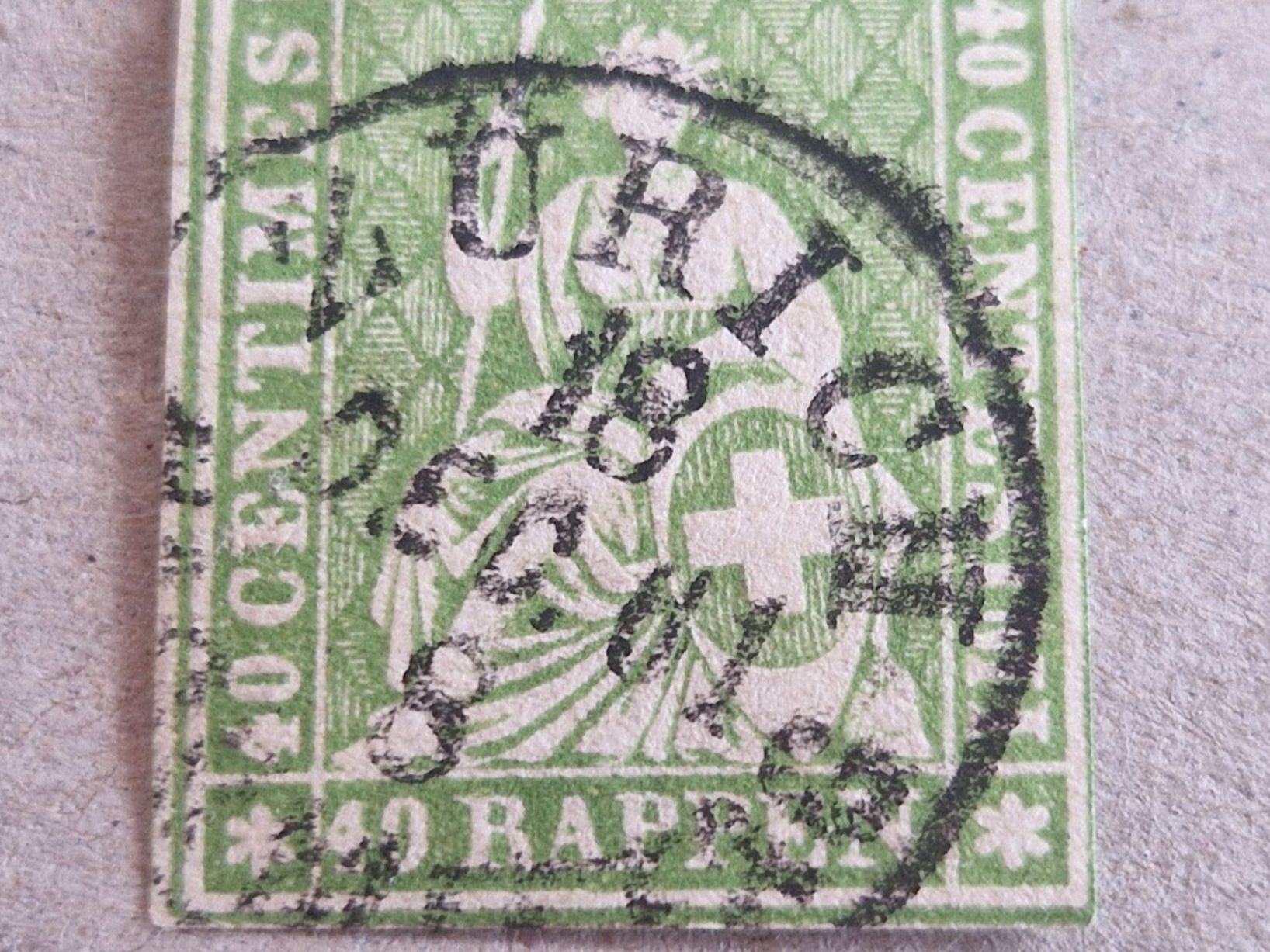 Tous les timbres: Strubel 26G, signiert, ab 1.- – D'occasion à Burgdorf par Glossy01 2