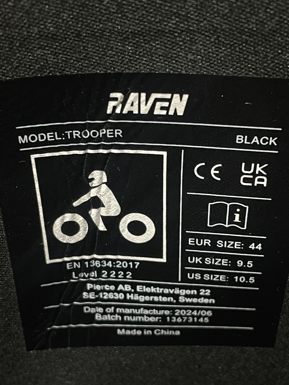 Scarpe da uomo: Motorrad Stiefel RAVEN – Nuovo (secondo la descrizione) da Grüningen venduto da JaBeWy 2