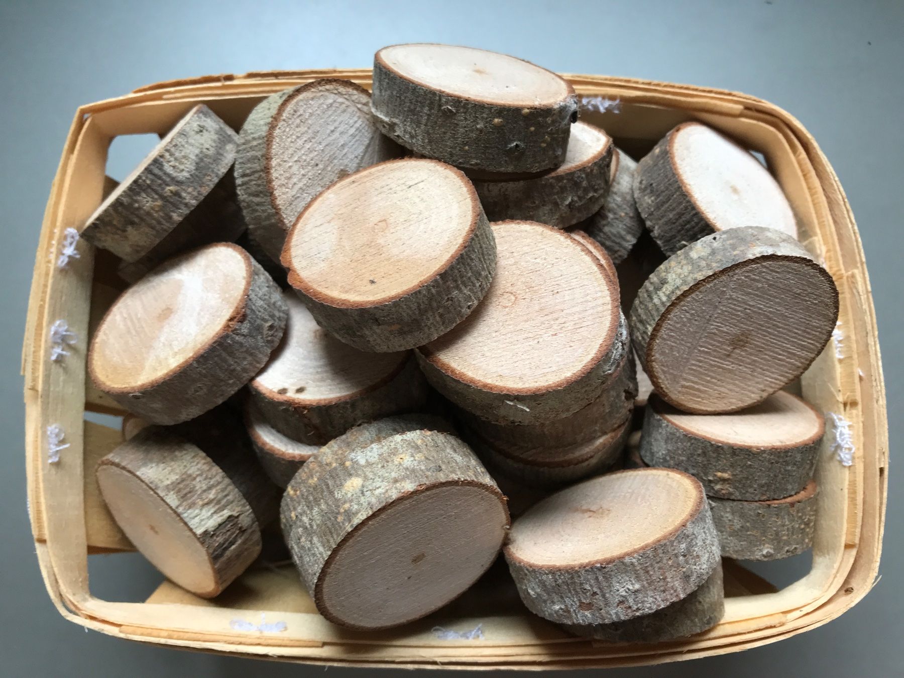 Articles en bois: Holzscheiben – Neuf avec emballage d'origine à Buttwil par mina010 1