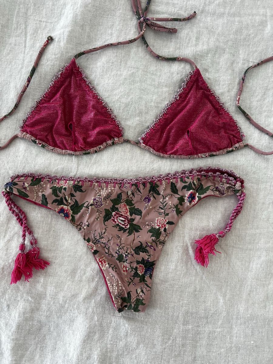 Costumi da bagno & Bikini: Anjuna Damen Bikini mit floralem Muster  – Nuovo e nell'imballaggio originale da Rorschach venduto da lvi_p29s 2