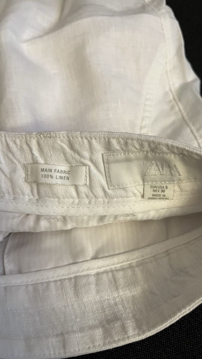 Zara Pantaloni: Zara Leinen Shorts – Nuovo (secondo la descrizione) da Baden venduto da Car_lio09 3
