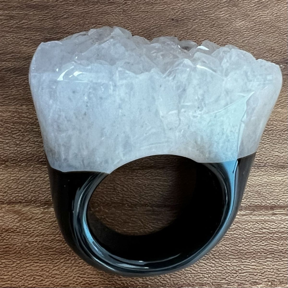 Anelli: Mächtiger Bergkristall Ring – Nuovo (secondo la descrizione) da Wiesendangen venduto da Auri_0 1