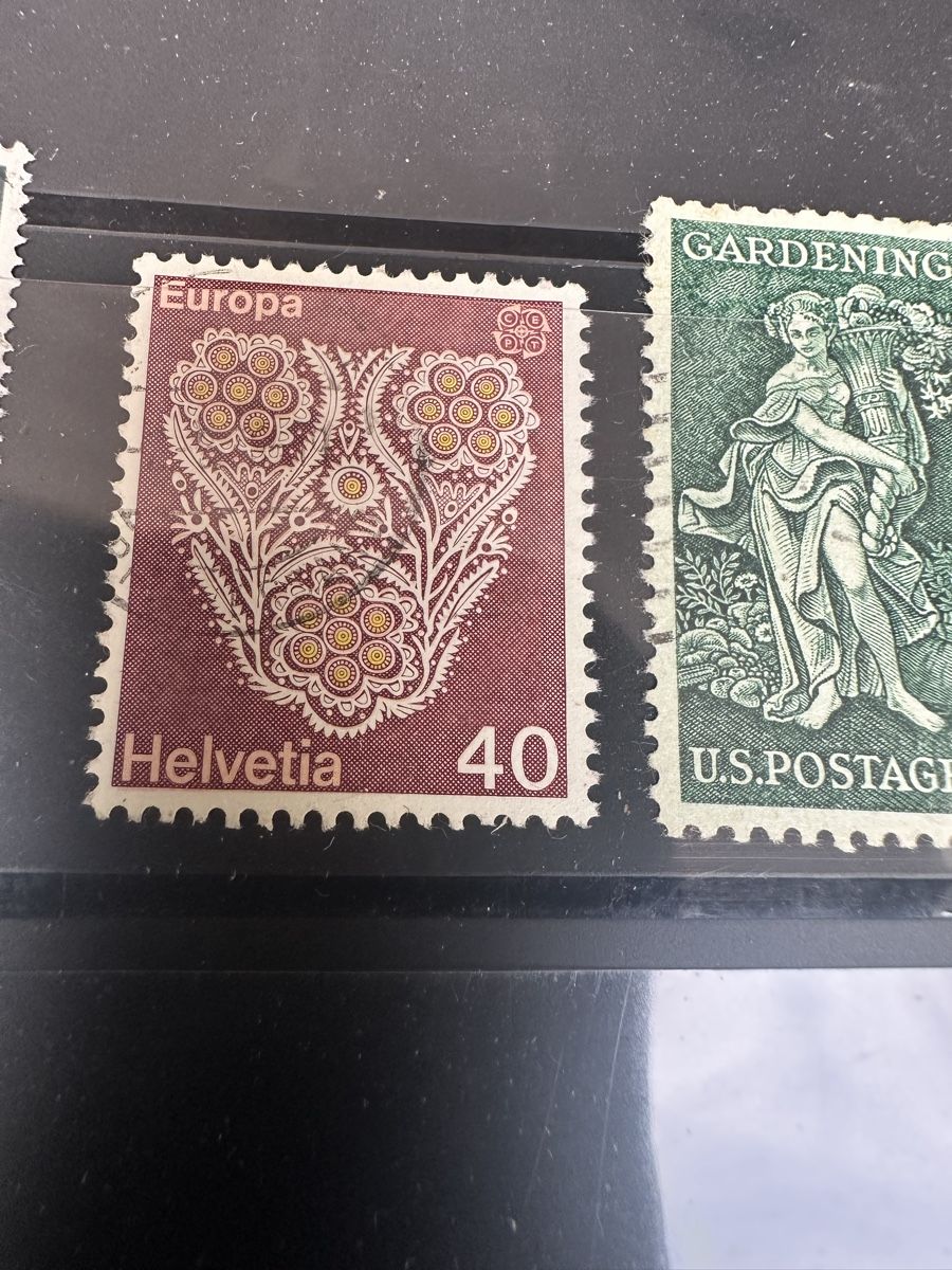 Tous les timbres: 4 alte Briefmarken  – D'occasion à Villmergen par Bezdupe 2