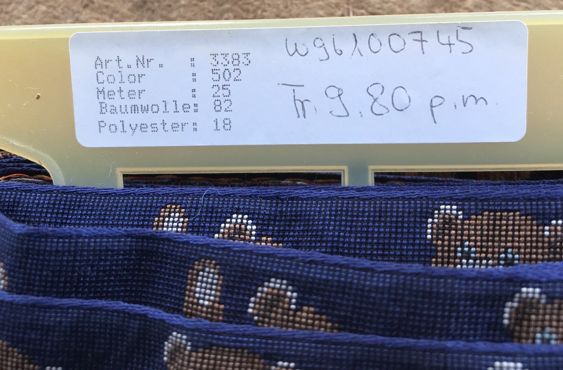 Stoffe: STOFFBAND BÄREN 25METER NEU – Neu (gemäss Beschreibung) aus Ostermundigen von wini63 1