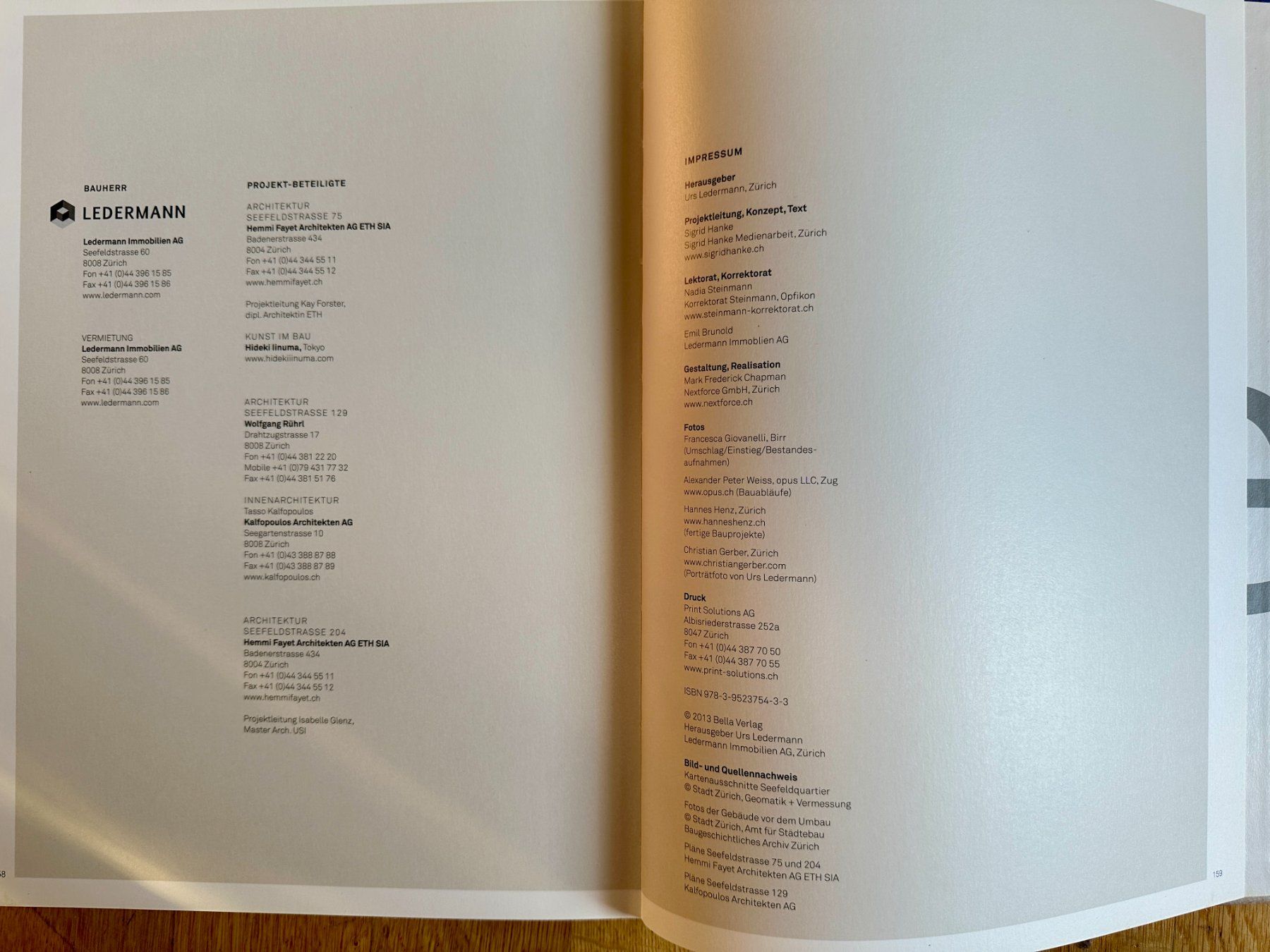 Libri: Urs Ledermann (Ed.): Umbauten Seefeldstrasse – Usato da Zürich venduto da allp 8