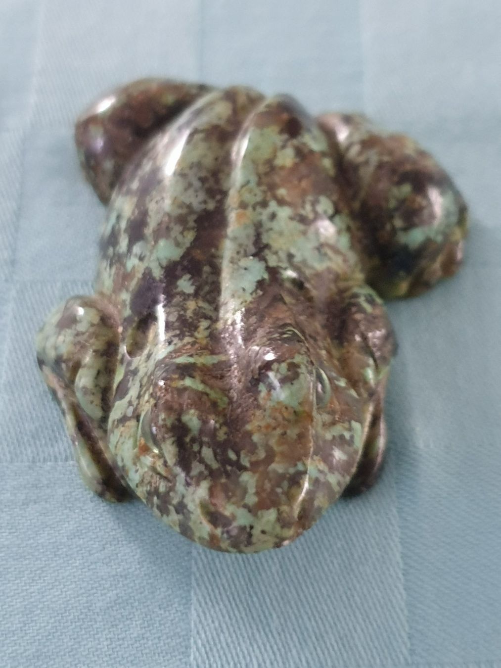 Statuette: Frosch Figur aus Stein – Usato da Mörschwil venduto da spirspi 3