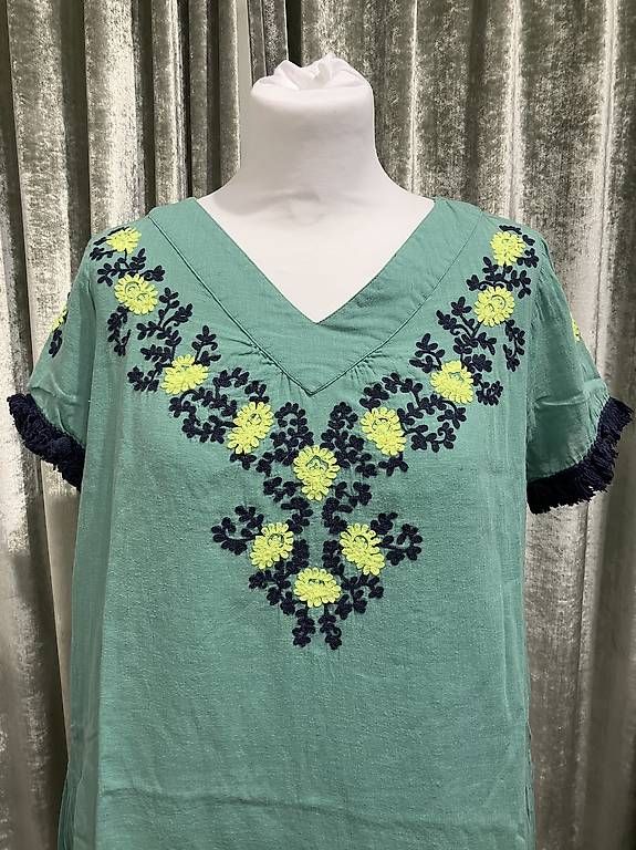 Vestiti: Bambola, Baumwoll Kleid Bluse Gr.M – Usato da Lyss venduto da stubenwagen 2