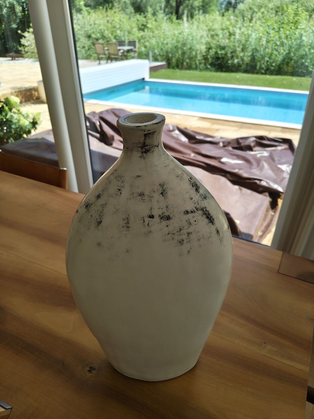 Vasen & Gefässe: Deko Vase weiss – Gebraucht aus horw von pasula_lu 1