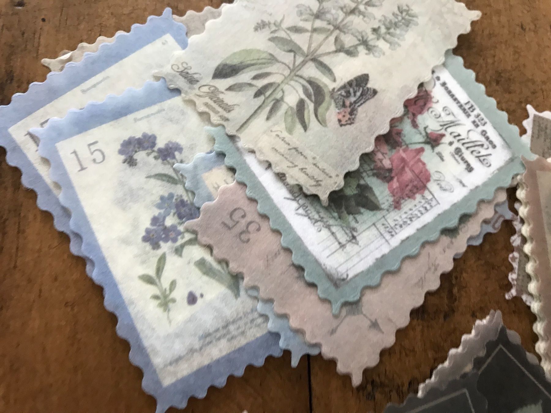 Sticker: Neues Set  60Stk. Retro Sticker Scrapbooking NEU – Nuovo e nell'imballaggio originale da Effretikon venduto da wenuss 4