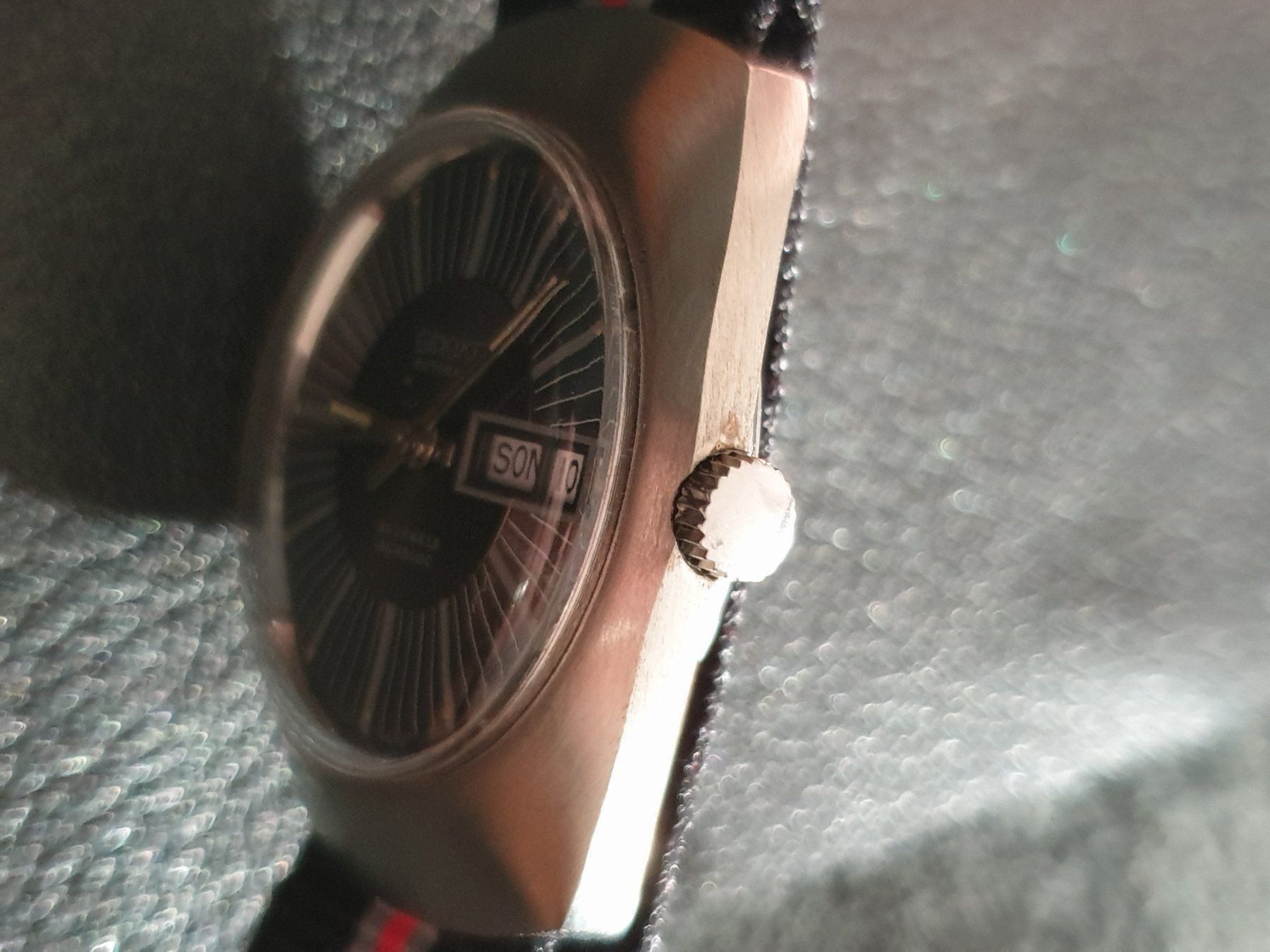 Orologi: Giroxa Automatic 25 Jewels DayDate AZ123 – Usato da Uster venduto da Allezeit 4