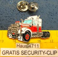 KENWORTH USA-TRCK ZUGMASCHINE PIN MIT SECURITY-CLIP