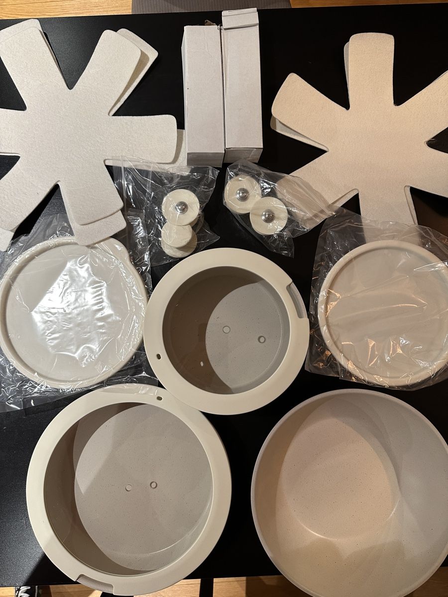 Pentole: 11pcs Cookware Set, Pots and Pans Set with detachable handle – Nuovo (secondo la descrizione) da Gattikon venduto da Sarahs_Schatzkammer 4