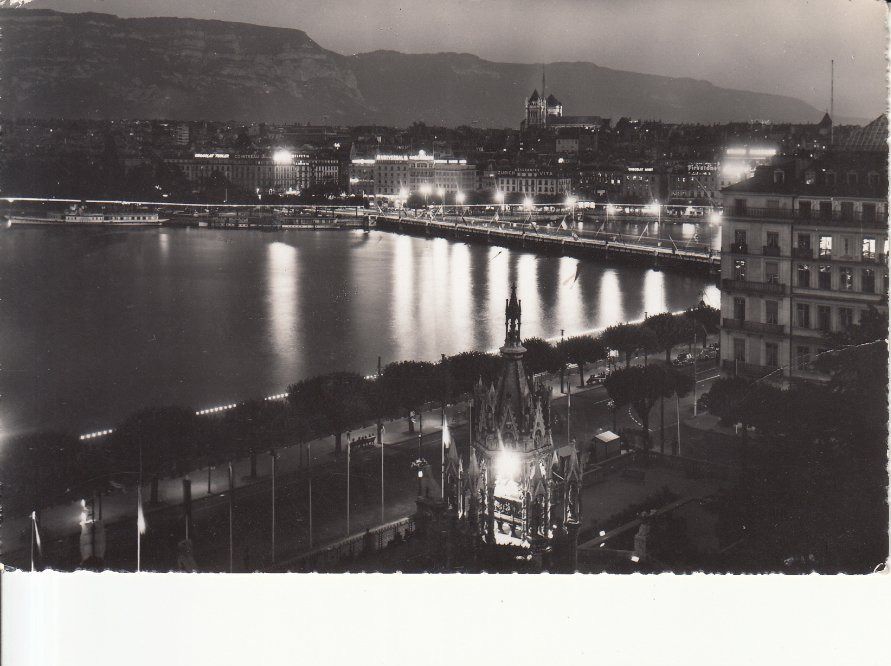 Cartoline postali: Genève 1954 – Usato da Bürglen TG venduto da StampGraf