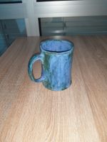 Bierkrug blau