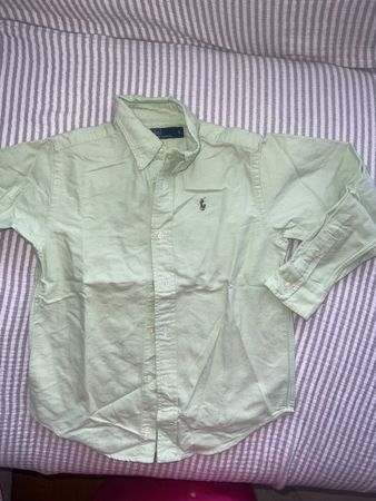RALPH LAUREN POLO SPORT HEMD GRASGRÜN GR 5/110