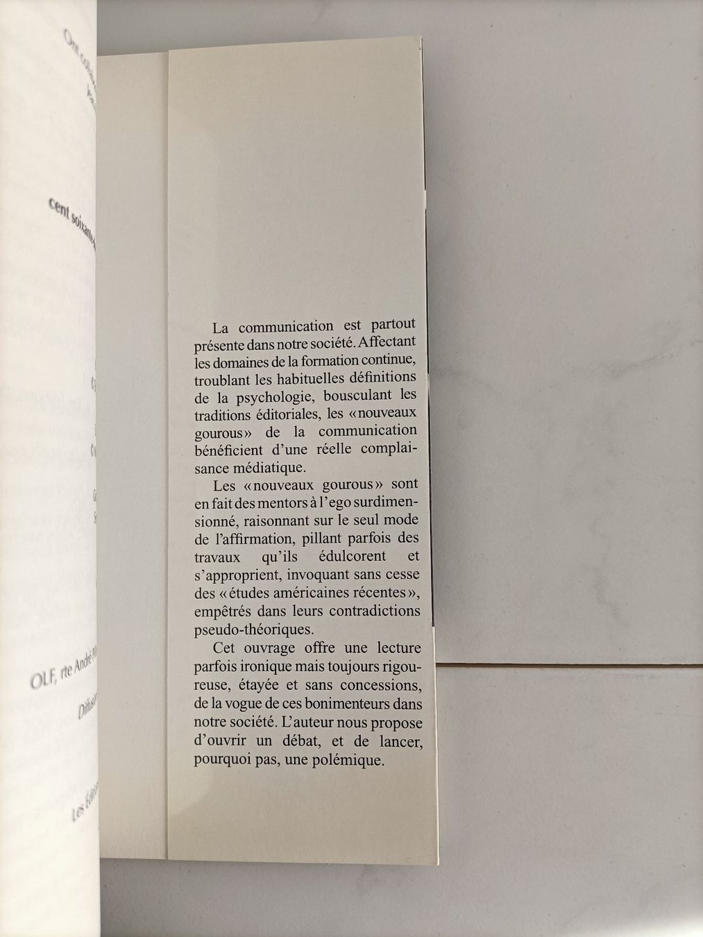 Libri: Arrêtez de décoder! / Pascal Lardellier / De L'Hébé 3/2008 – Usato da crans montana venduto da AB3963 1