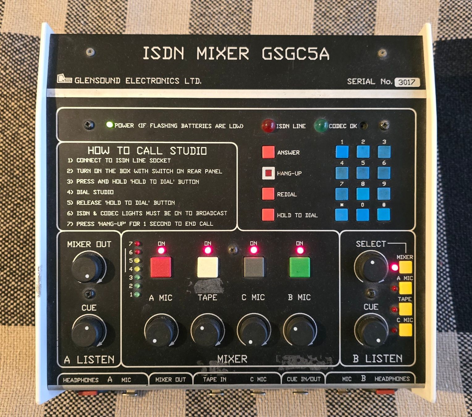 Amplificatori: Glennsound Mischpult – Usato da Basel venduto da giraia