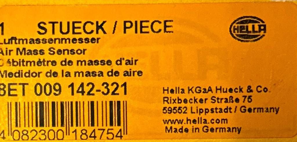 Toutes les pièces auto: Luftmassenmesser – D'occasion à Horgen par mel_cn8v 1