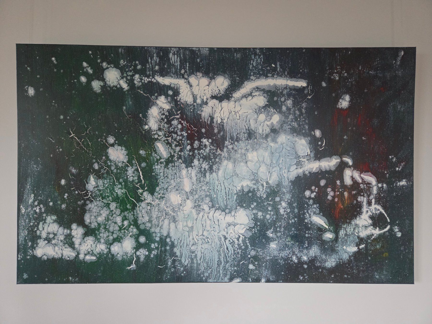 Tableaux: Abstraktes Gemälde - Akryl auf Leinwand – Neuf (Voir description) à Winterthur par sackgasse01