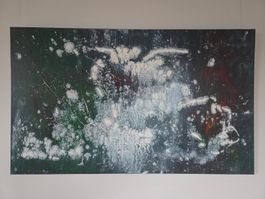 Abstraktes Gemälde - Akryl auf Leinwand