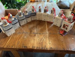 10 Hutschenreuter Weihnachtsglocken Serien 1989-1998