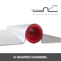 ❤️ 100 STK. ALUMINIUM PLATTEN FÜR 1/2" PEX - PORTOFREI - NEU