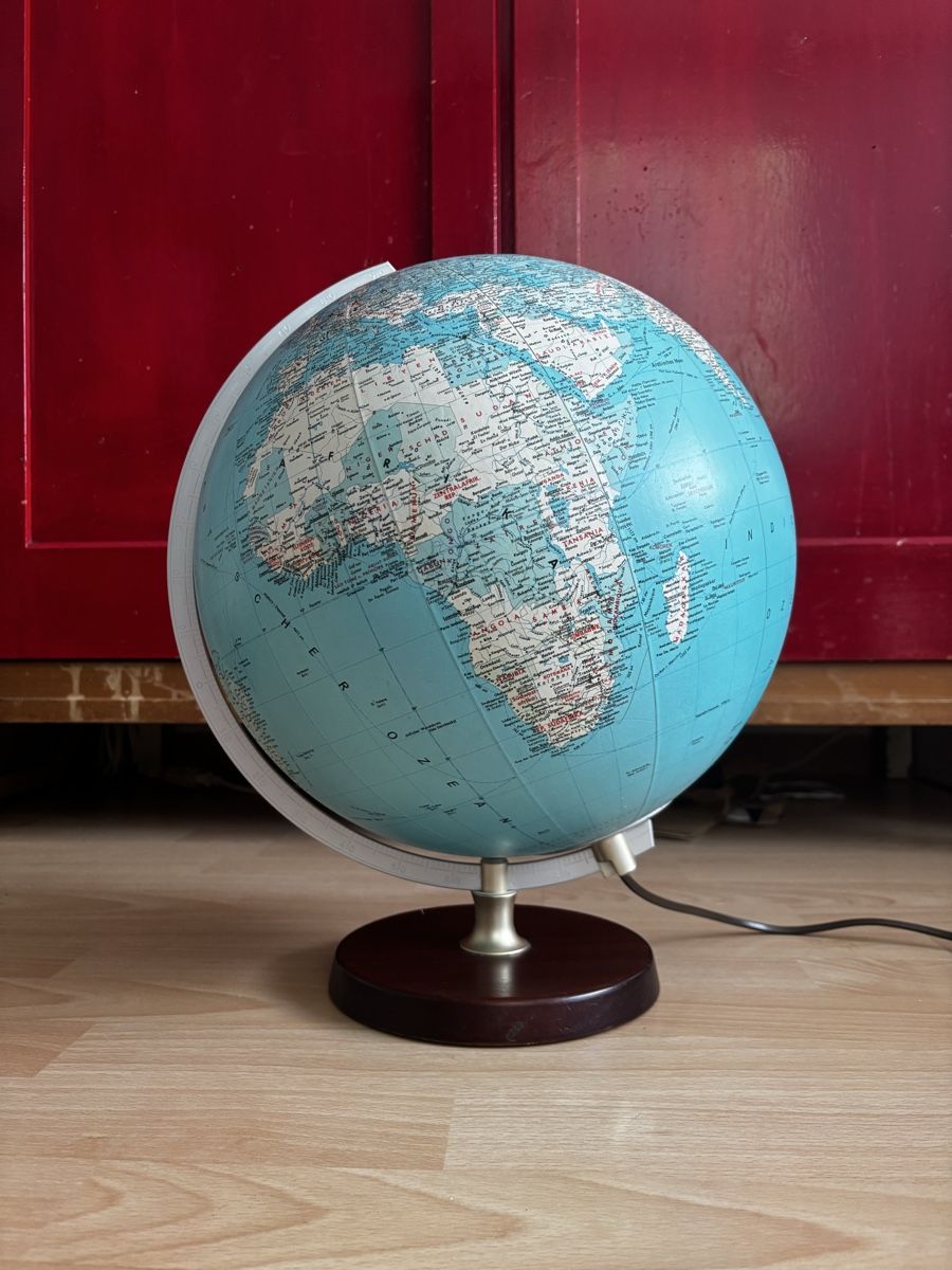 Altro in Decorazioni & Accessori: JRO WECHSELBILD vintage Globus leuchtend – Usato da Müllheim Dorf venduto da biancamenghini