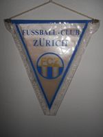 FC FUSSBALL CLUB ZÜRICH FCZ WIMPEL 80ER
