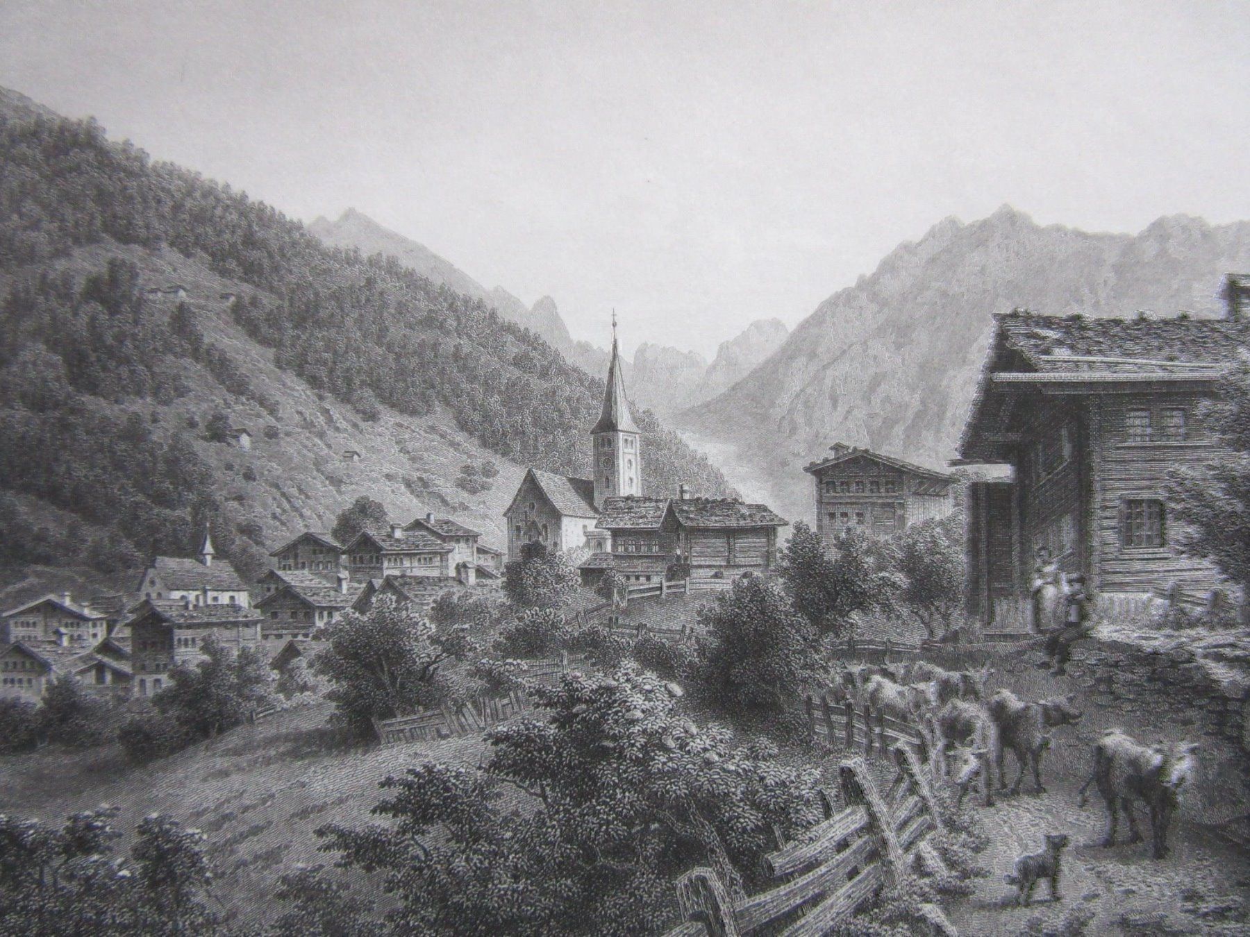 Incisioni: EIFISCHTAL STAHLSTICH – Usato da Gersau venduto da grafik-kunst 2