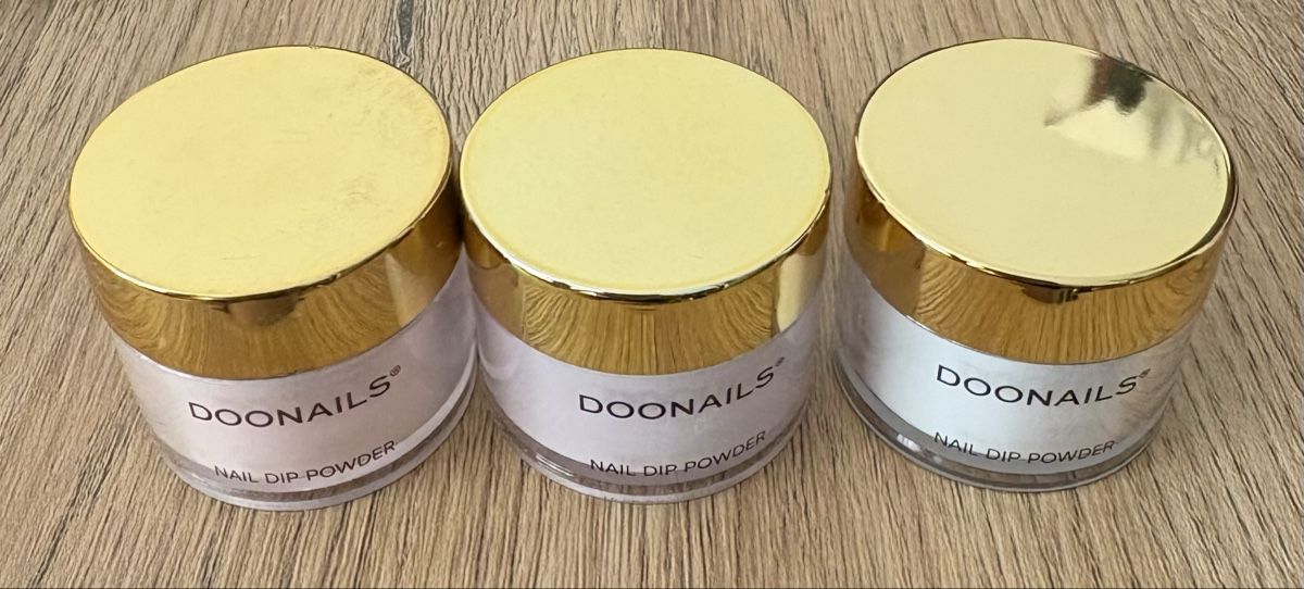 Unghie finte: DOONAILS Nail Dip Powder 3er Set – Usato da Wettingen venduto da Reissalat23