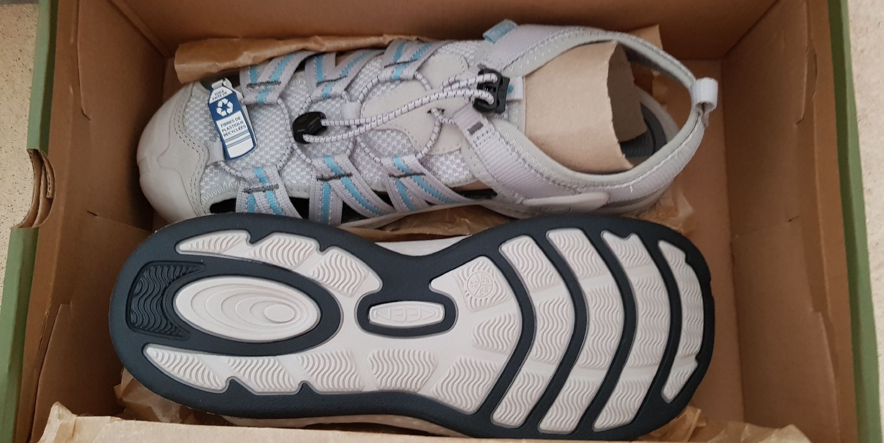 Keen Scarpe da uomo: Neue KEEN Drift Creek Gr. 41 hellgrau/hellblau – Nuovo e nell'imballaggio originale da Olten venduto da Yen6 2