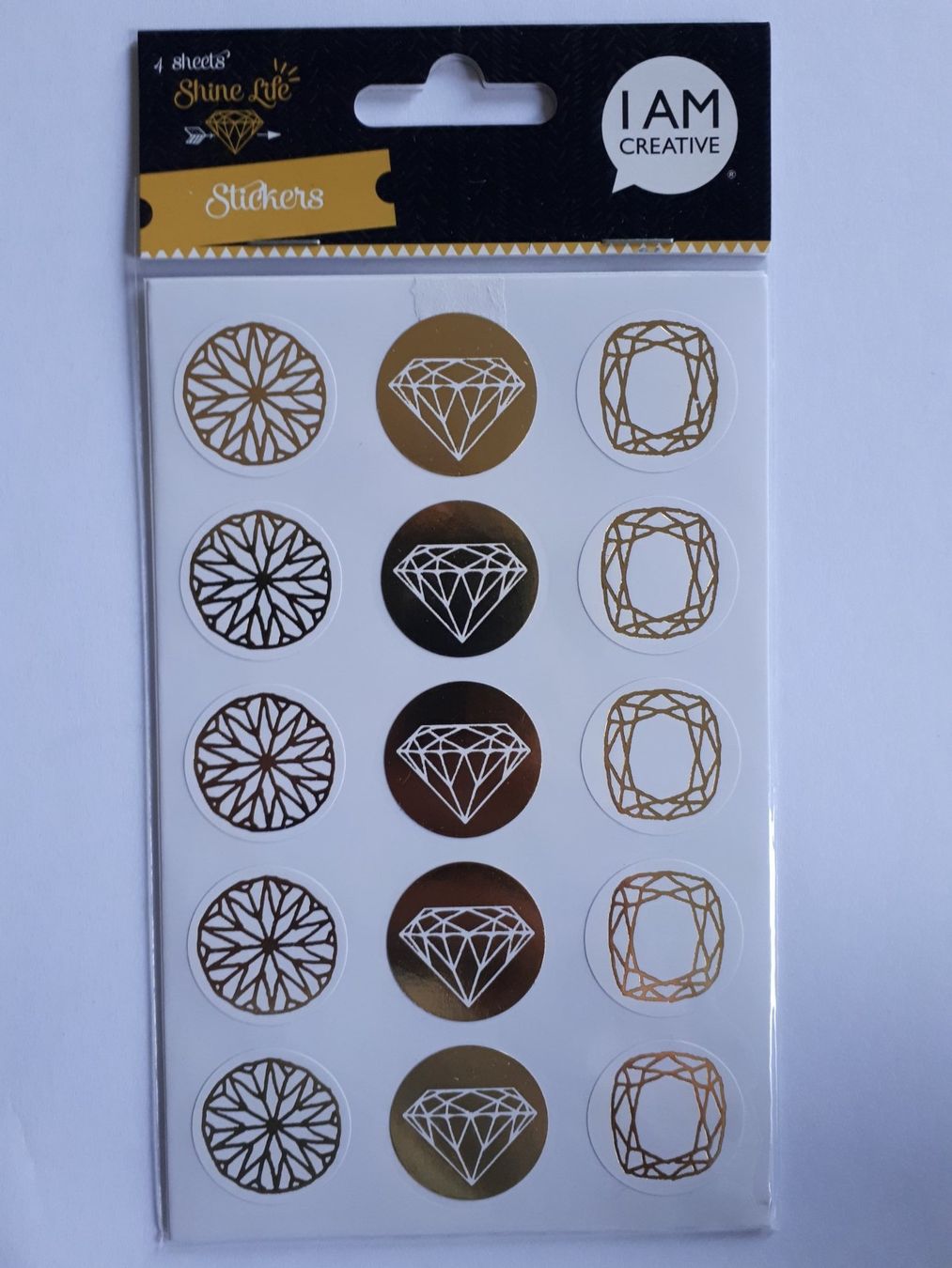 Aufkleber: Stickerbogen Diamanten – Neu und originalverpackt aus Steg im Tösstal von martinkreisl