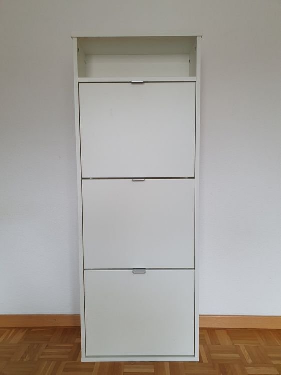 Weisser Ikea Schuhschrank / Scarpiera / Shoe rack Kaufen auf Ricardo