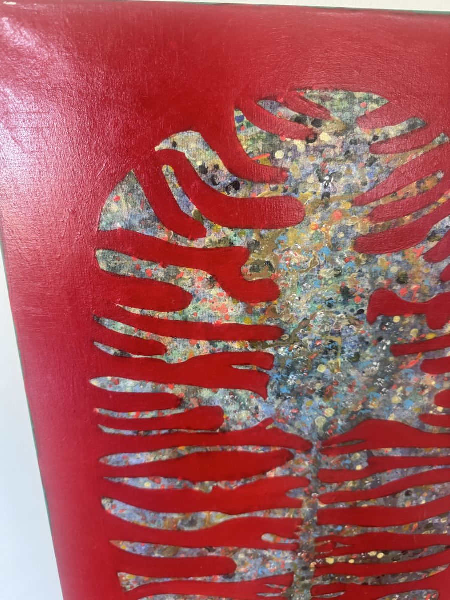 Dipinti: Gemälde Gabriel Manukian "Dancer Famely" 40x80cm – Usato da Buchs AG venduto da ChrizZa 1