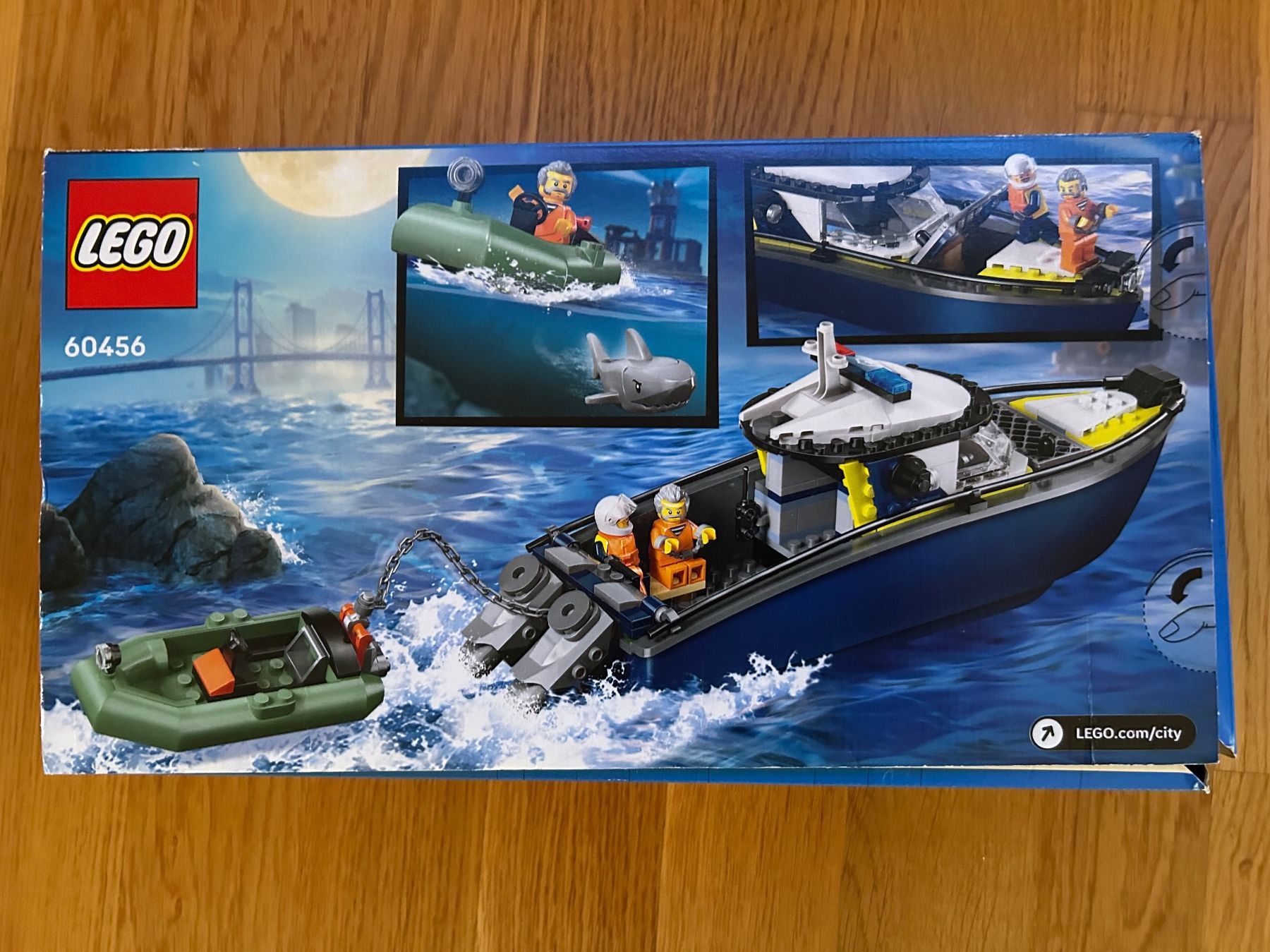 Lego Giocattoli: Lego City 60456 Polizeiboot – Usato da Oberwil b. Zug venduto da design_at_work 1