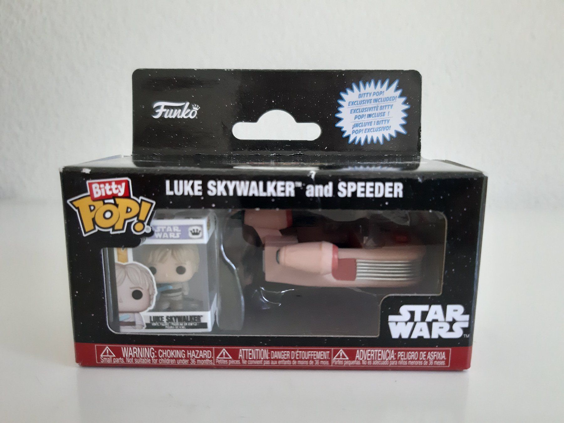Funko Statuette: Funko Bitty Pop Star Wars Luke Skywalker und Speeder – Nuovo e nell'imballaggio originale da Buchs SG venduto da Bray_Law