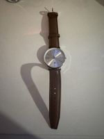 M&S Uhr mit Lederarmband, neuwertig und ungetragen!