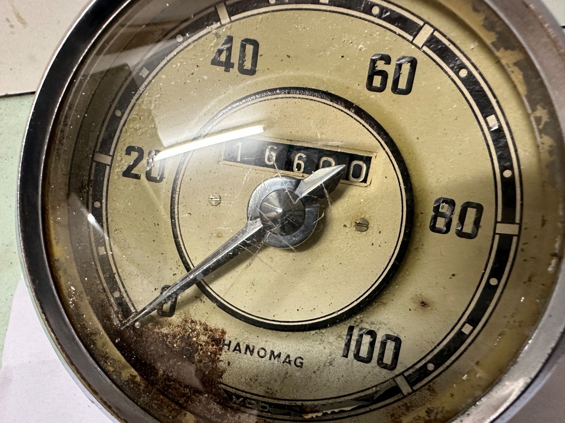 Toutes les pièces détachées moto: Tacho/compteur/Speedometer - HANOMAG – D'occasion à Courtételle par claude41 2