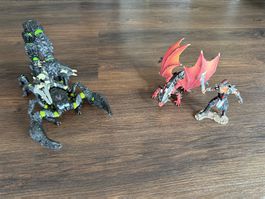 Schleich Skorpion mit Reiter und Drache Kämpfer