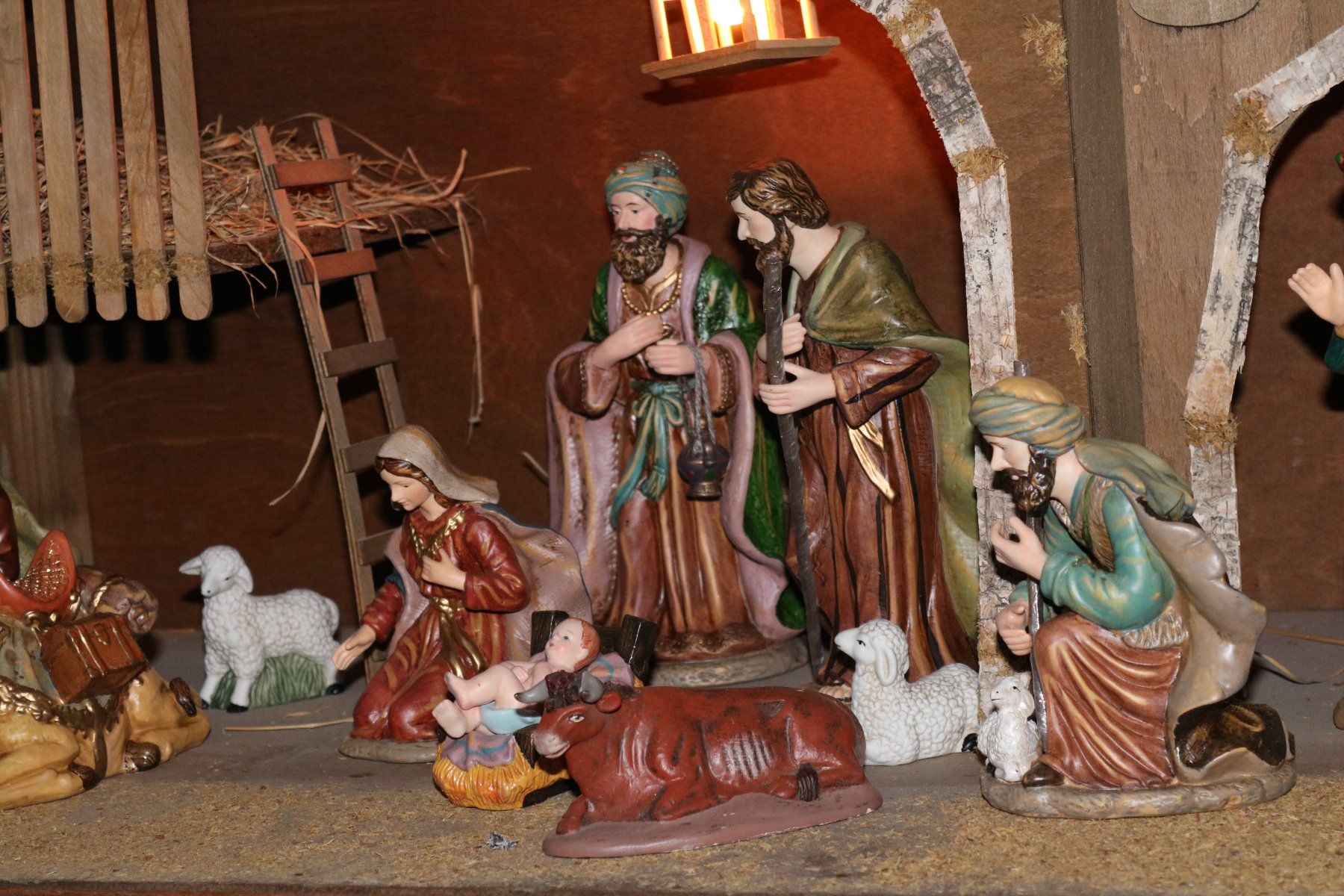 Holzartikel: Weihnachtskrippe Gross – Neu (gemäss Beschreibung) aus Birr von Werner7761 1