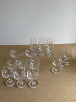 ROSENTHAL Vintage Gläser Set Weingläser etc