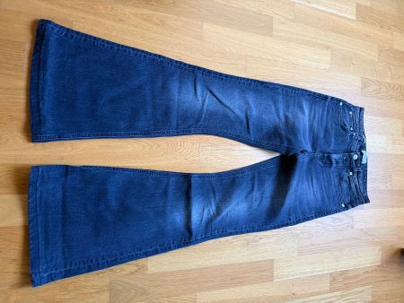 Closed Jeans schwarz Schlaghose Grösse 26 neuwertig