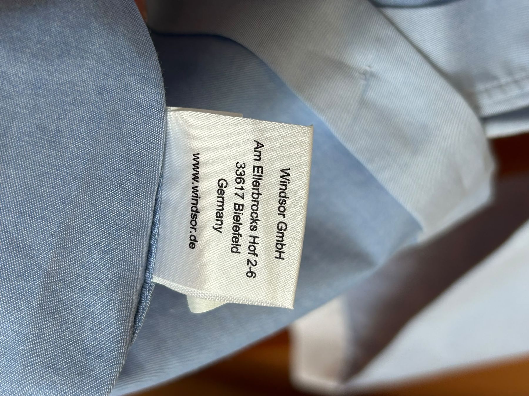 Windsor Camicette: Damen Hemd Windsor blau weiss Grösse 36 – Usato da Wädenswil venduto da coconut1289 2