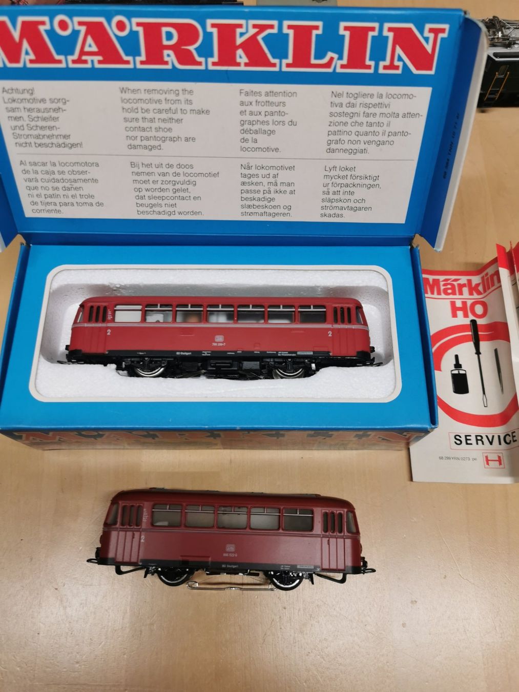 Märklin Modellini di ferrovie: Märklin Schienenbus 2 Teilig – Usato da Waltenschwil venduto da Feacli 1