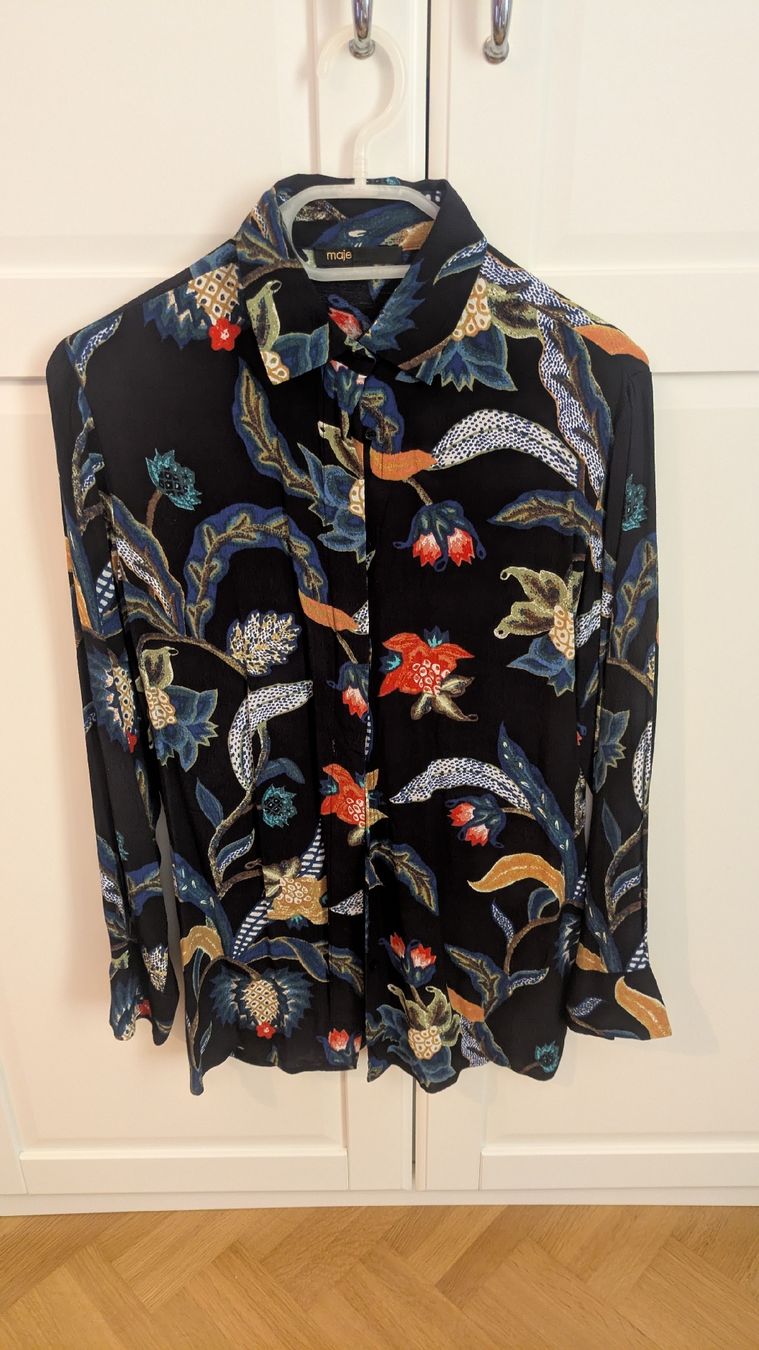 Maje Blusen: Maje Bluse floral  – Gebraucht aus Bern von LoreCuPi