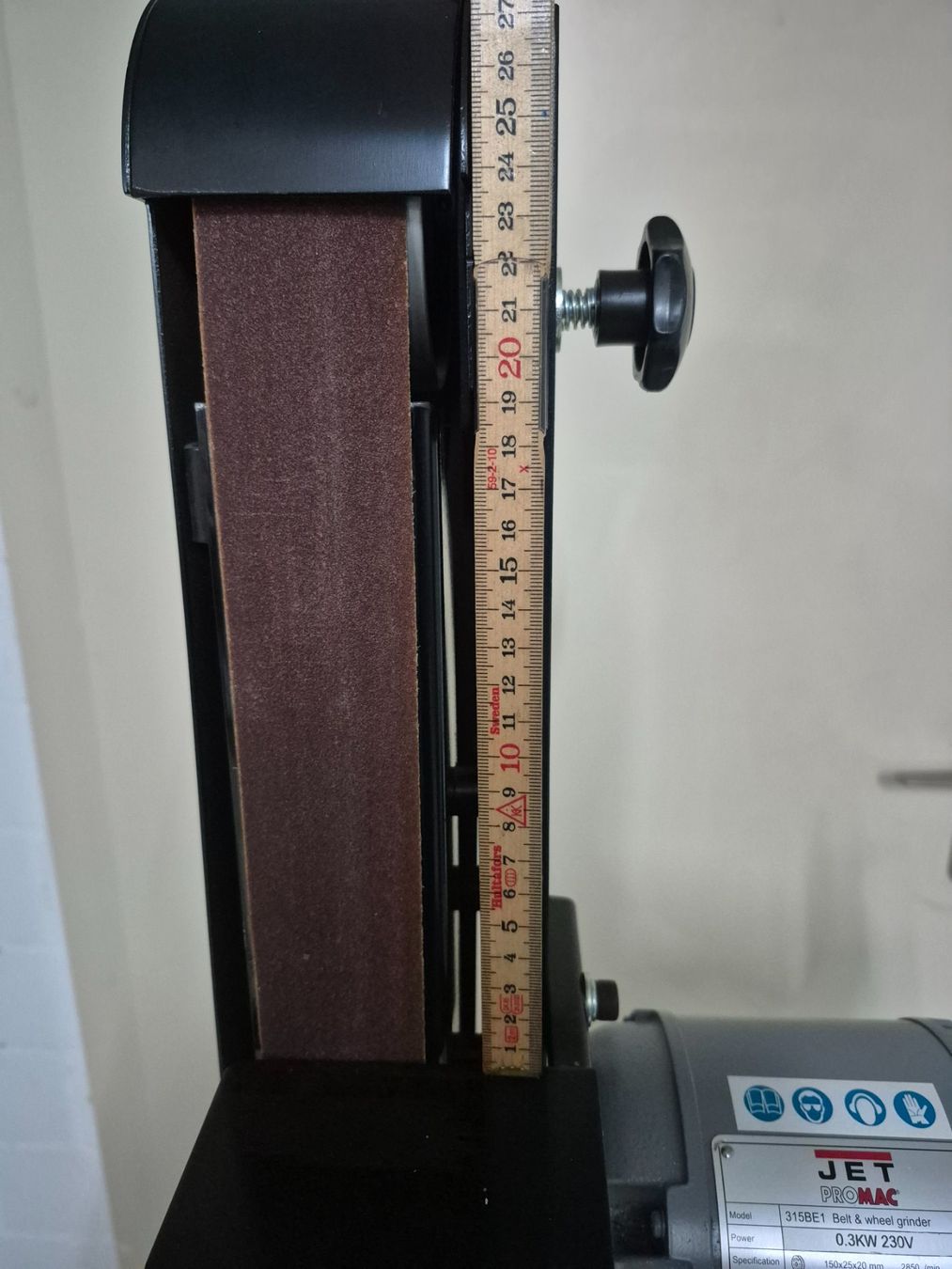 Promac Schleifen & Polieren: ProMac 315BE1Bandschleifmaschine – Gebraucht aus Jona von Shadow00 4