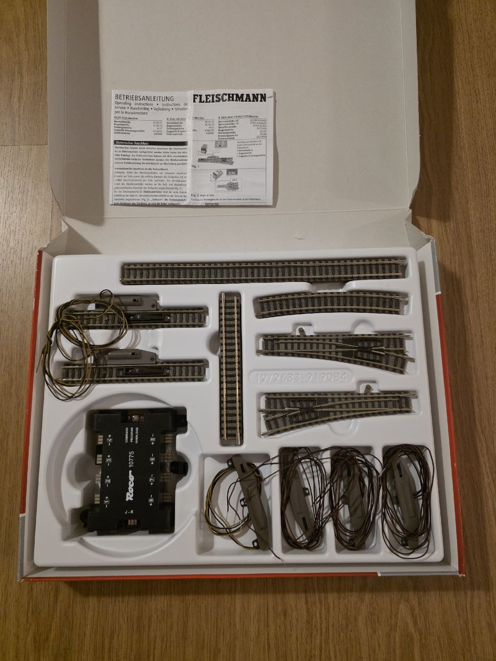 Fleischmann Modellini di ferrovie: Fleischmann Spur N Digital Set Ü2 919084 – Usato da Thun venduto da Denon01 1