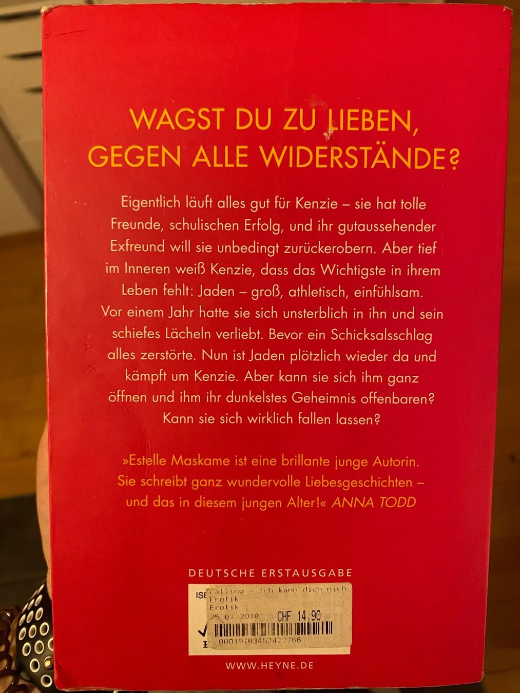 Bücher: Buch falling – Gebraucht aus Spiez von Michaela333 1