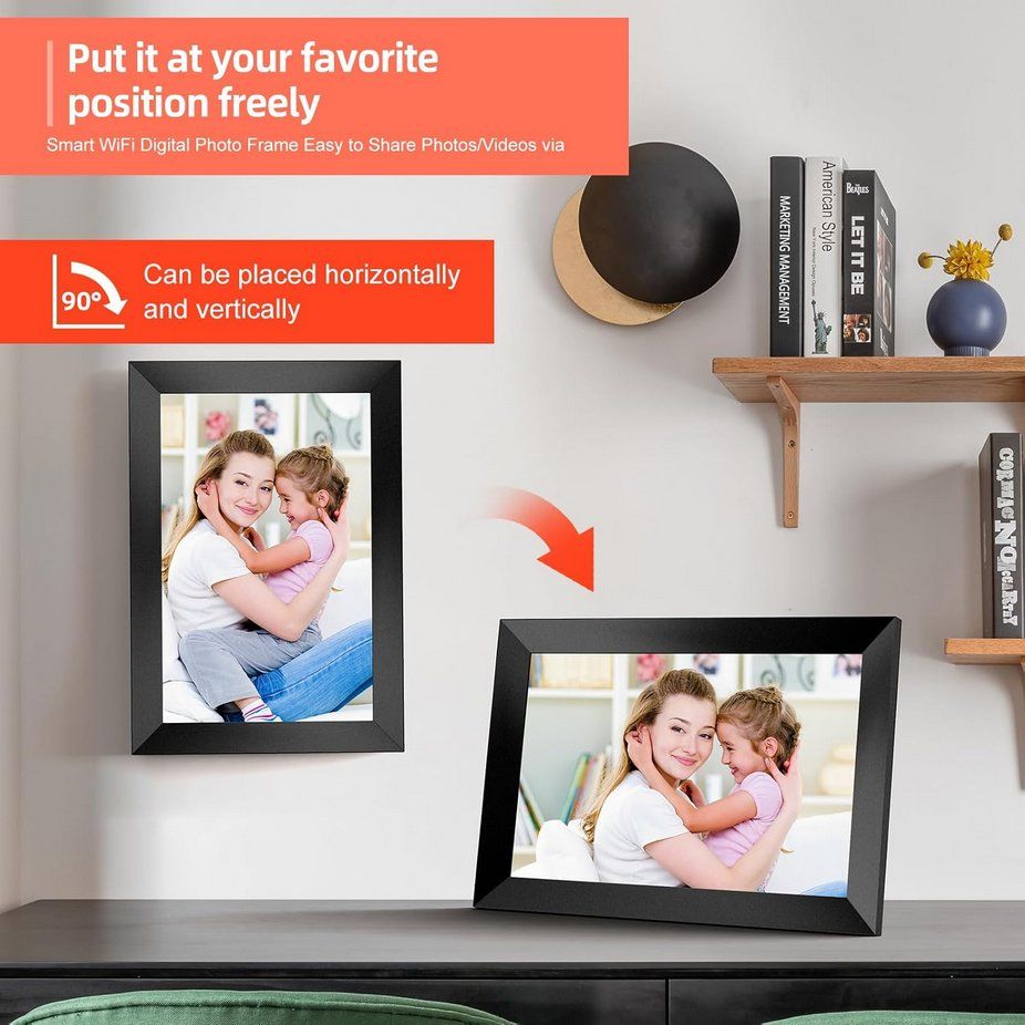 Cornici: Digitaler Bilderrahmen Frameo 10.1" WiFi 32GB IPS Touch – Nuovo e nell'imballaggio originale da Genève venduto da Lotus-18 2