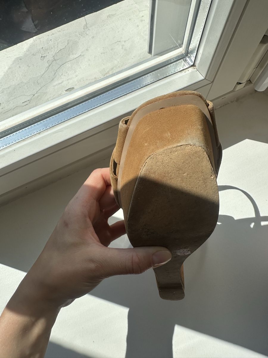 Zara Scarpe da donna: ZARA brown suede platform heels size 39 – Usato da Uster venduto da Monika_OB 2